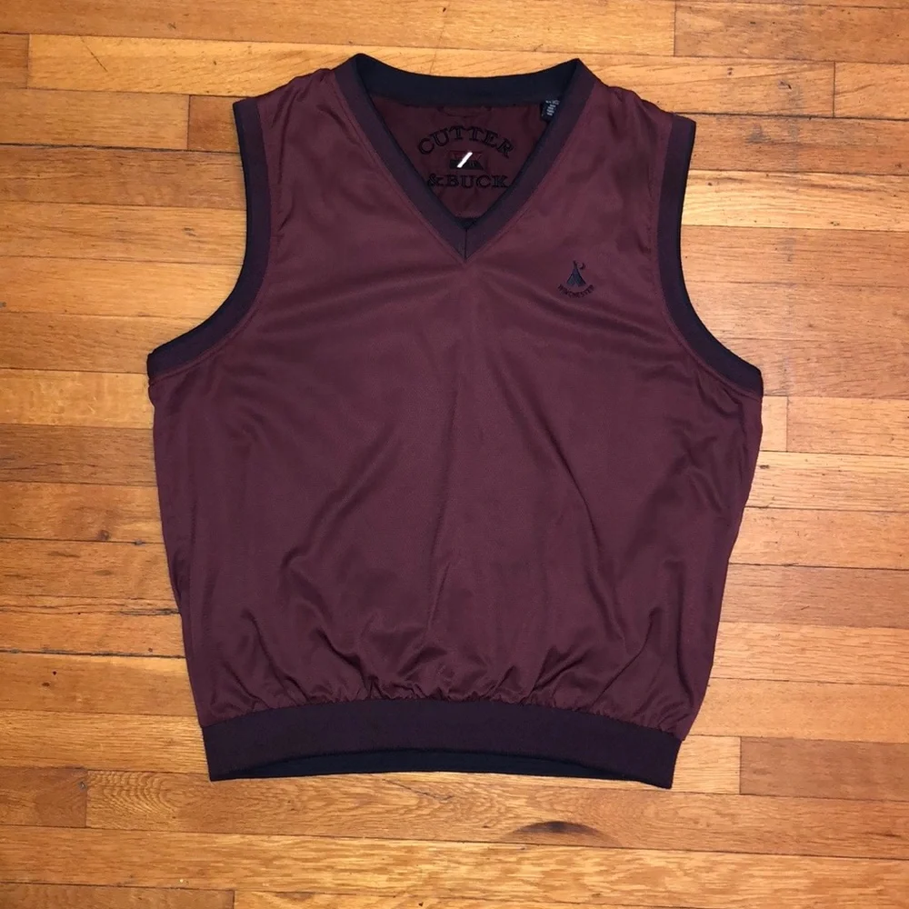 Cutter & Buck Winchester Country Club Golf Vest, size Large